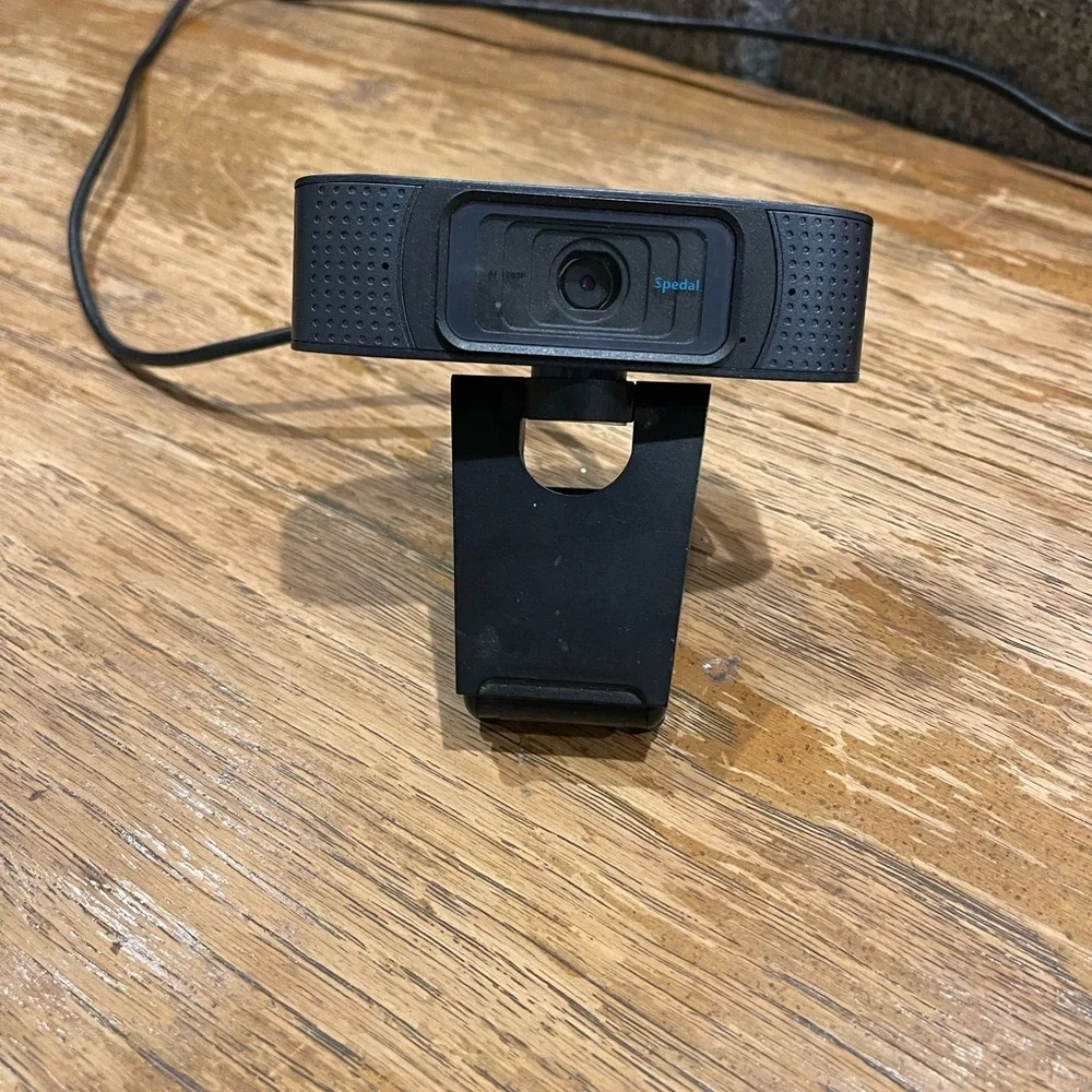 Logitech Black Webcam with Adjustable Stand
